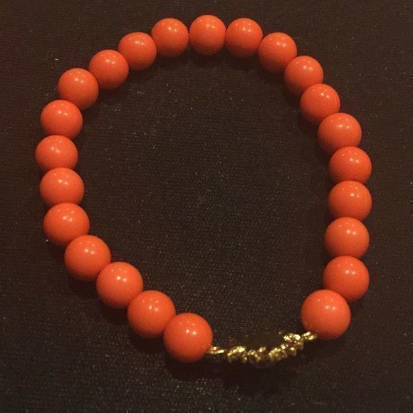 Jewelry - ⭐️⭐️4 for $12⭐️⭐️🌟🌟NEW, Tangerine color stretch bracelet.